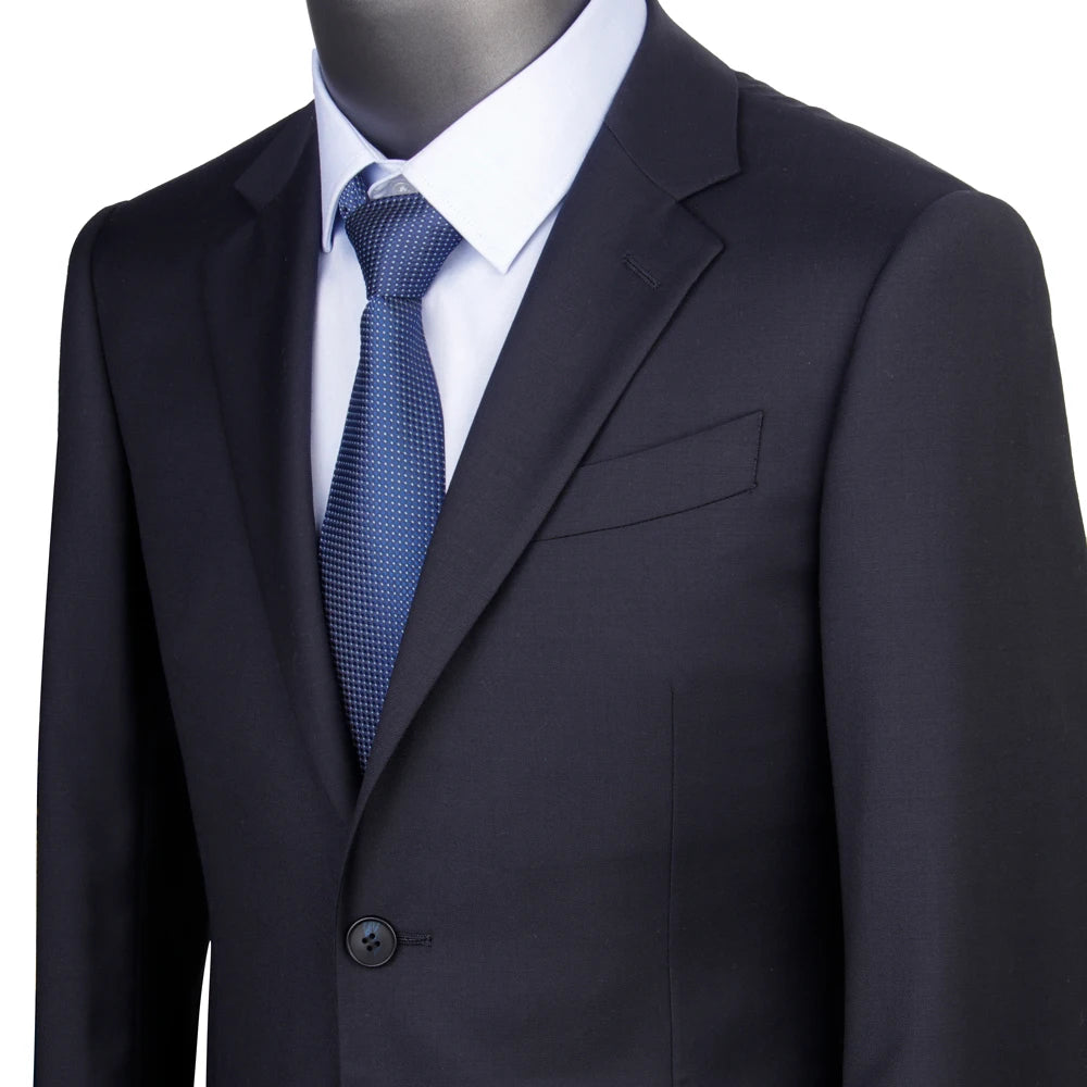 The Midnight Sovereign: Luxury Super 120 Tailor-Made Suit