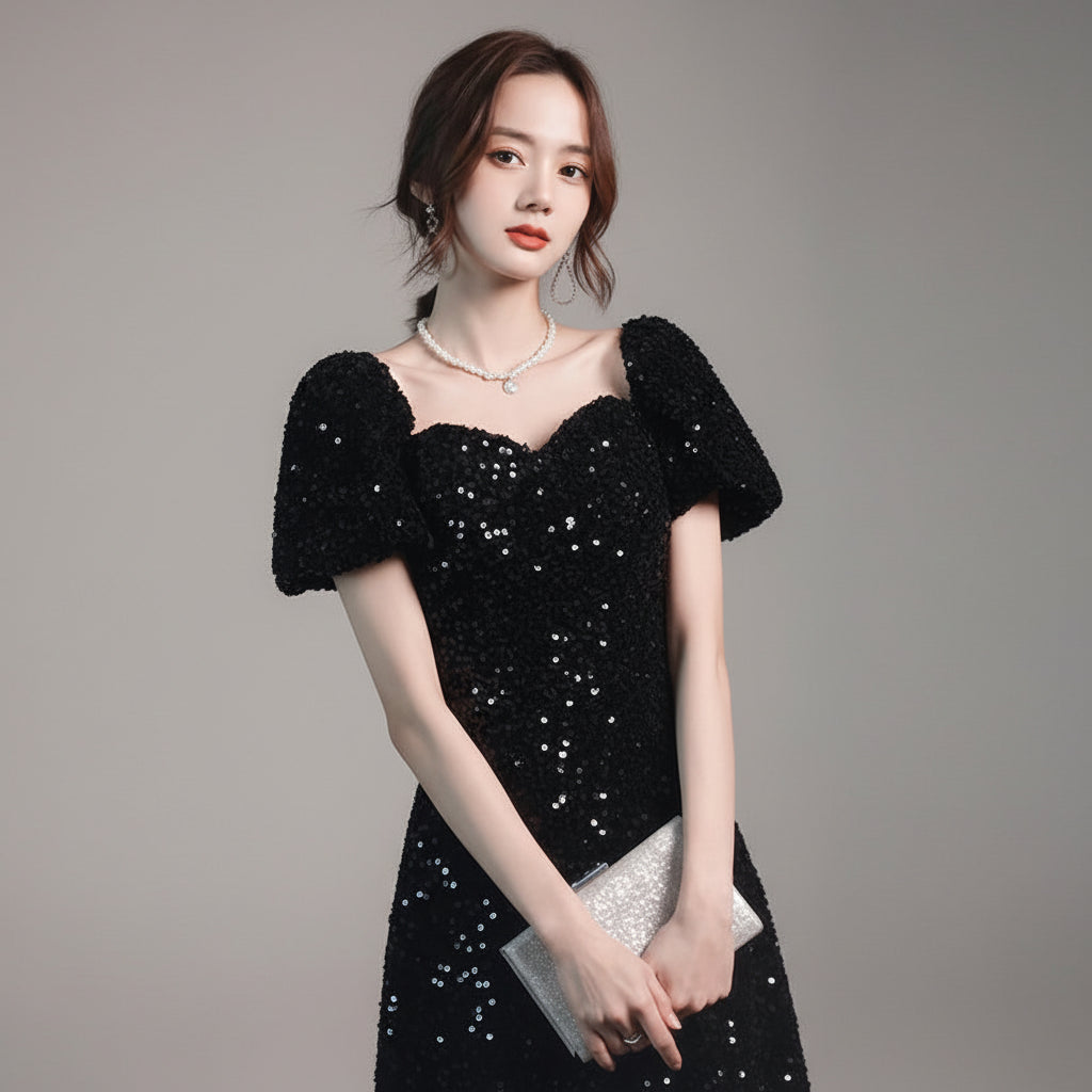 The Sovereign Noir: Elite Socialite Masterpiece