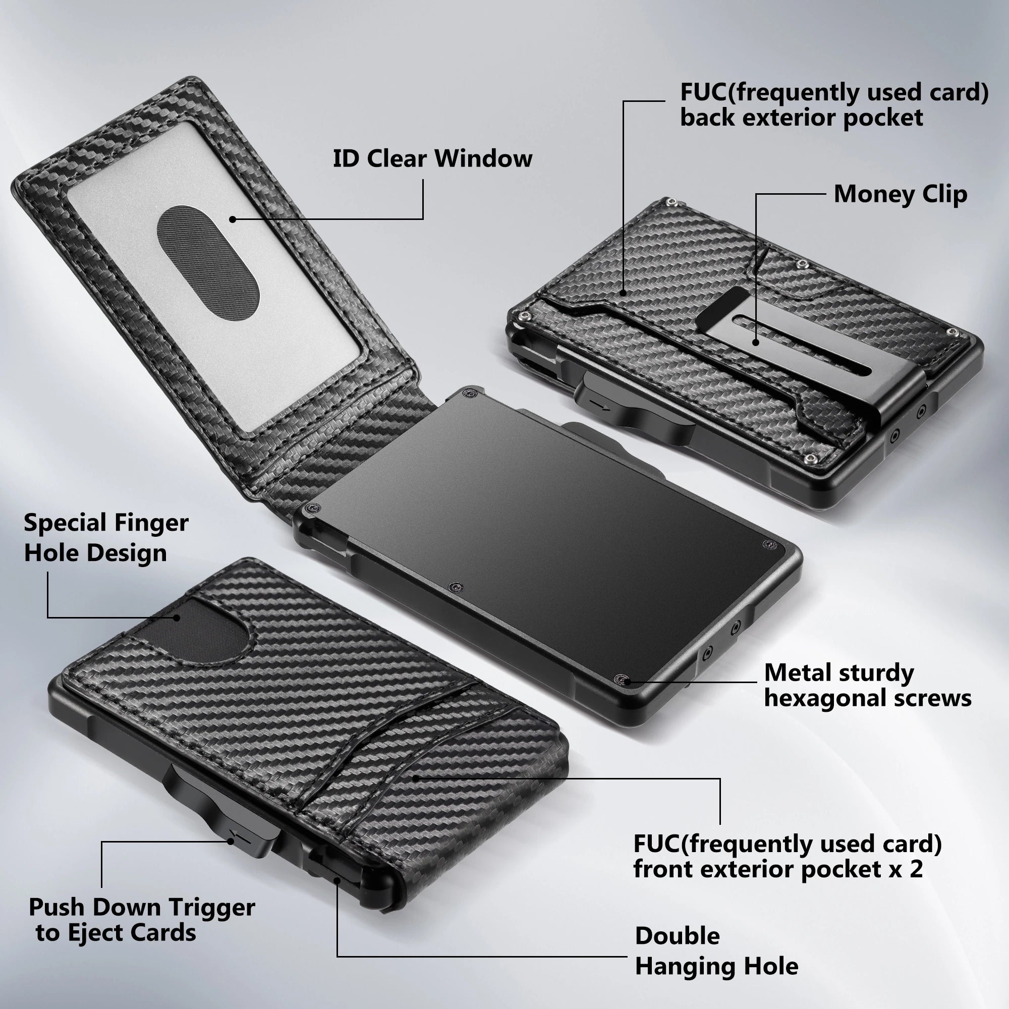 The Stealth Commander: Minimalist RFID Smart Wallet