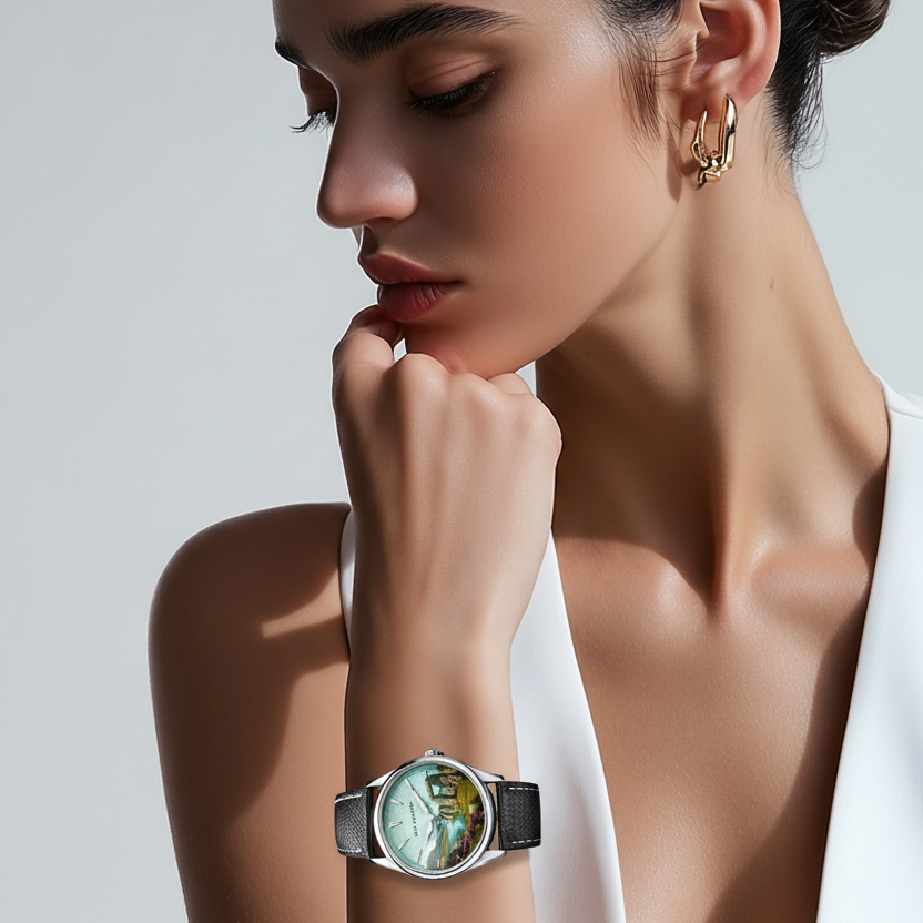 The Heritage Pavé: San Martin 37mm Dress Watch