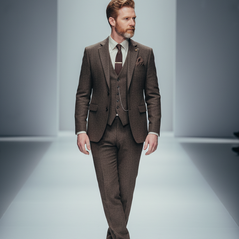 The Shelby Garrison: Peaky Blinders Vintage Plaid Suit