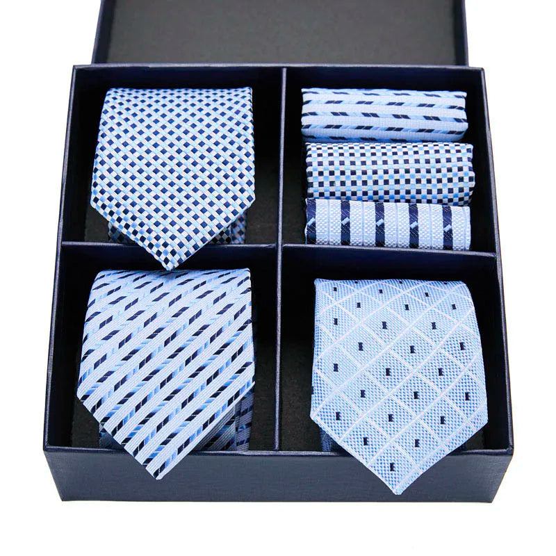 The VanGise Signature: Premium Silk Paisley Tie & Hanky Set
