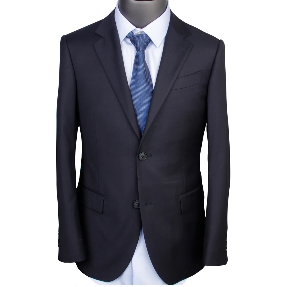The Midnight Sovereign: Luxury Super 120 Tailor-Made Suit