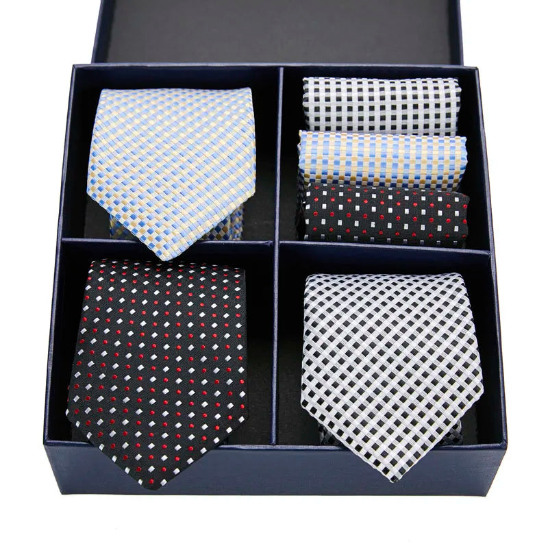 The VanGise Signature: Premium Silk Paisley Tie & Hanky Set