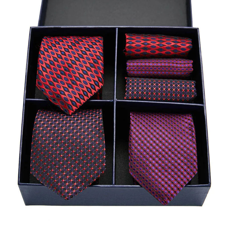 The VanGise Signature: Premium Silk Paisley Tie & Hanky Set