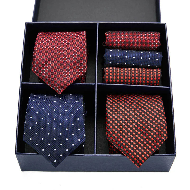 The VanGise Signature: Premium Silk Paisley Tie & Hanky Set