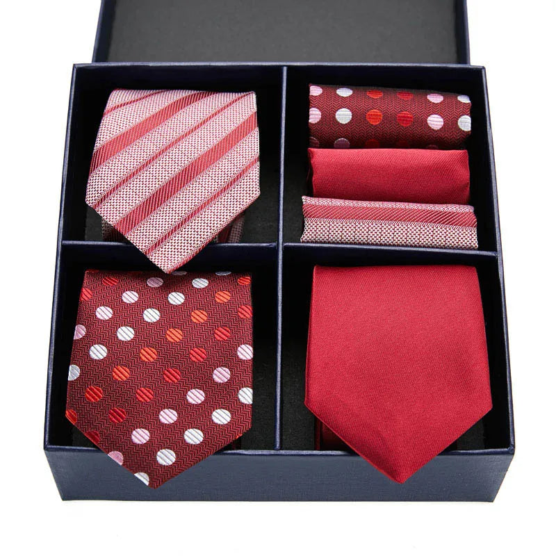 The VanGise Signature: Premium Silk Paisley Tie & Hanky Set