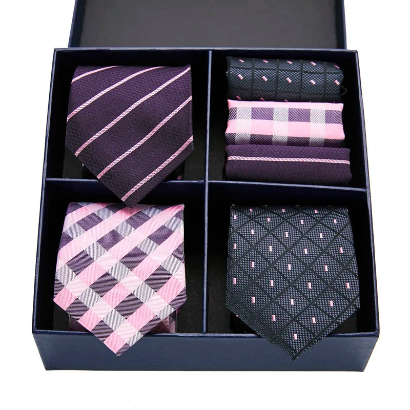 The VanGise Signature: Premium Silk Paisley Tie & Hanky Set
