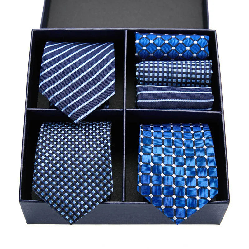The VanGise Signature: Premium Silk Paisley Tie & Hanky Set