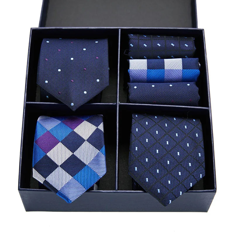 The VanGise Signature: Premium Silk Paisley Tie & Hanky Set