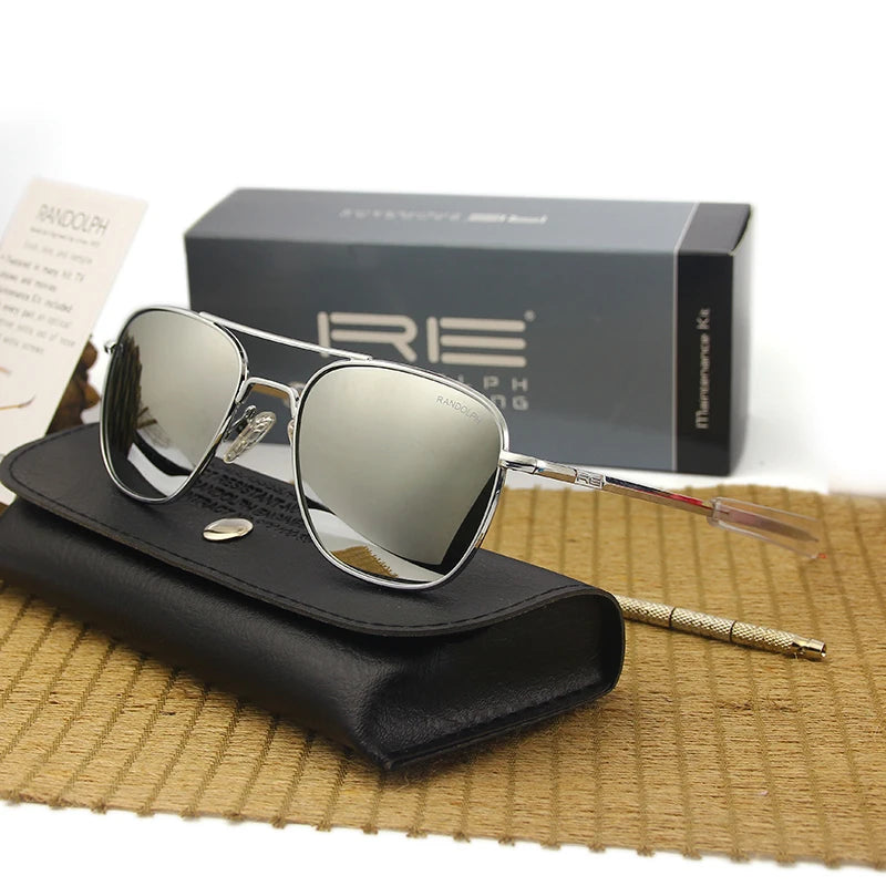 The Aviator Prime: Military-Grade Titanium Sunglasses