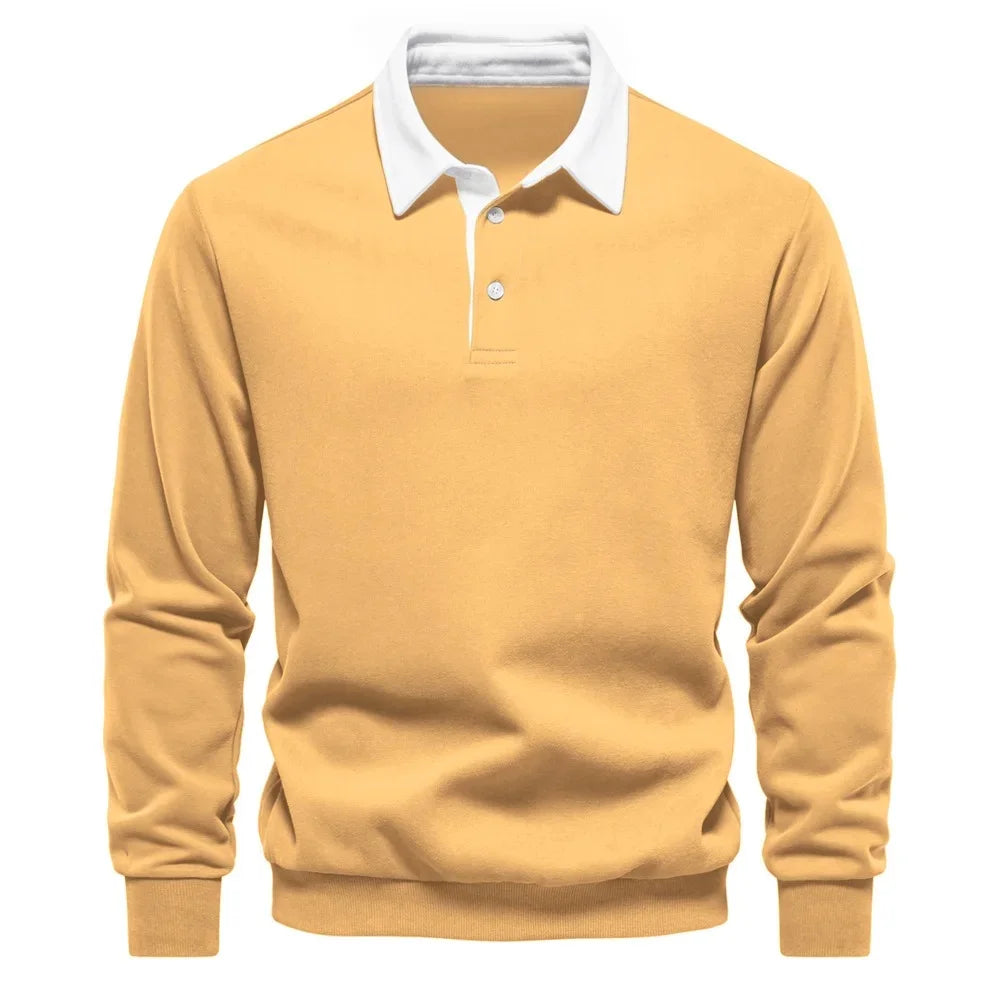 The Continental Loft: European Fit Polo Sweatshirt