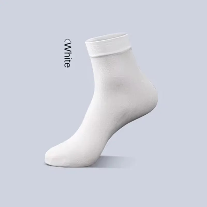The Arctic Breeze: 20-Pack Ultra-Thin Ice Silk Business Socks