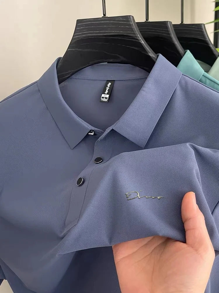 The Frost Badge: Elite Ice Silk Polo