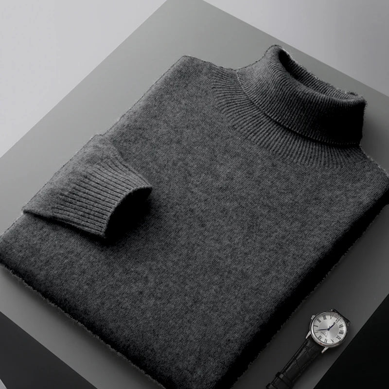 The Arctic Summit: 100% Merino Thermal Turtleneck
