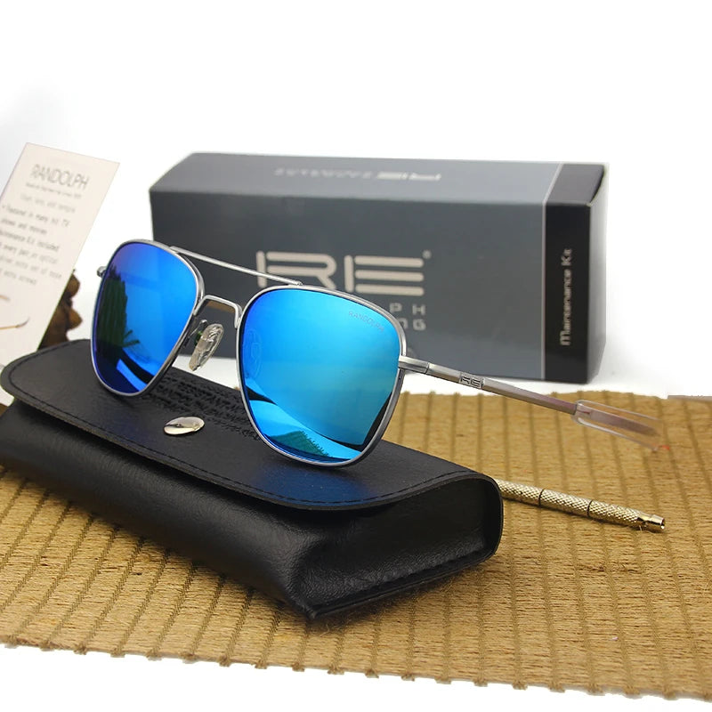 The Aviator Prime: Military-Grade Titanium Sunglasses