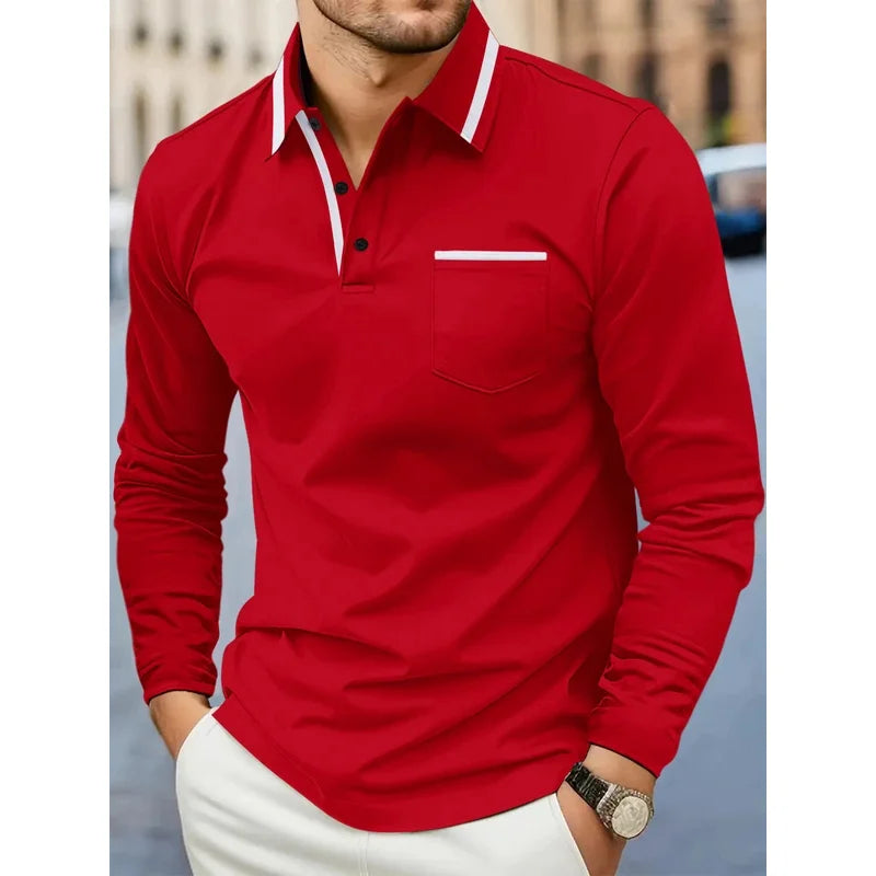The Heritage Golf Polo: Long Sleeve Performance Edition