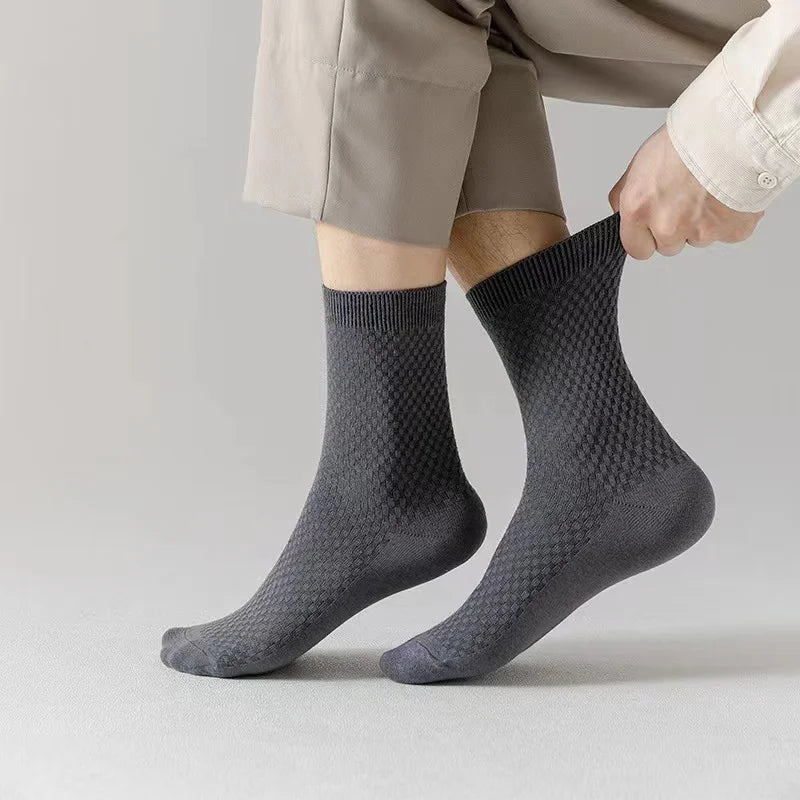 The Bamboo Heritage: 200-Needle Executive Socks