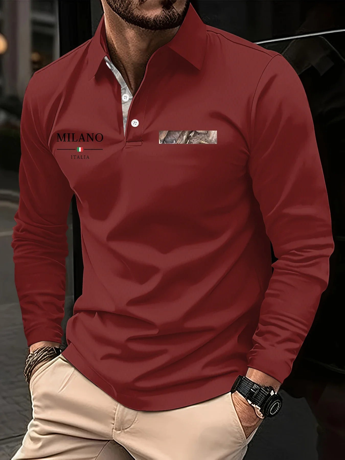 The Heritage Club: Embroidered Signature Polo