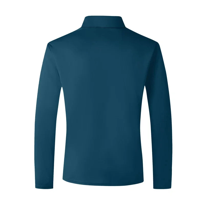 The Signature Crest: Long Sleeve Embroidered Polo