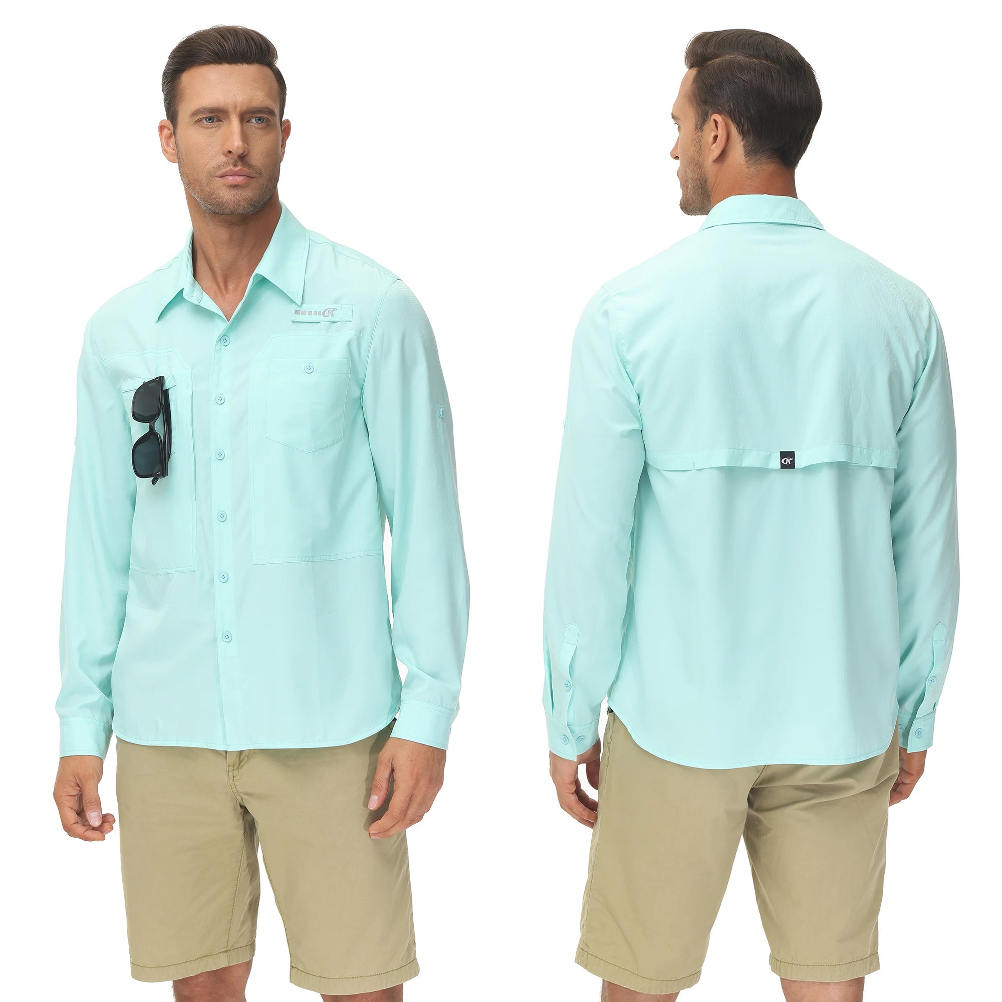 The Coastal Navigator: UPF 50+ Tactical Fishing Shirt