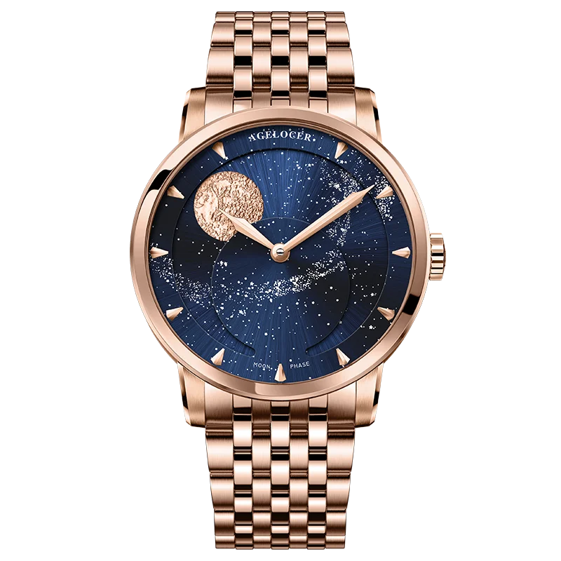 The Celestial Muse: Agelocer Astronomer Moon Phase