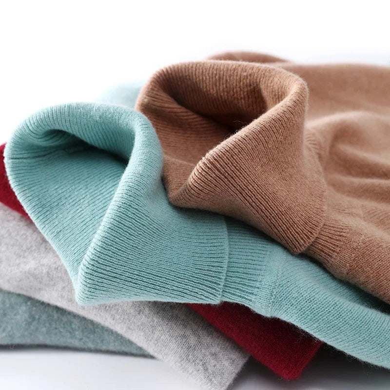 The Essential Zenith: 100% Pure Wool Turtleneck