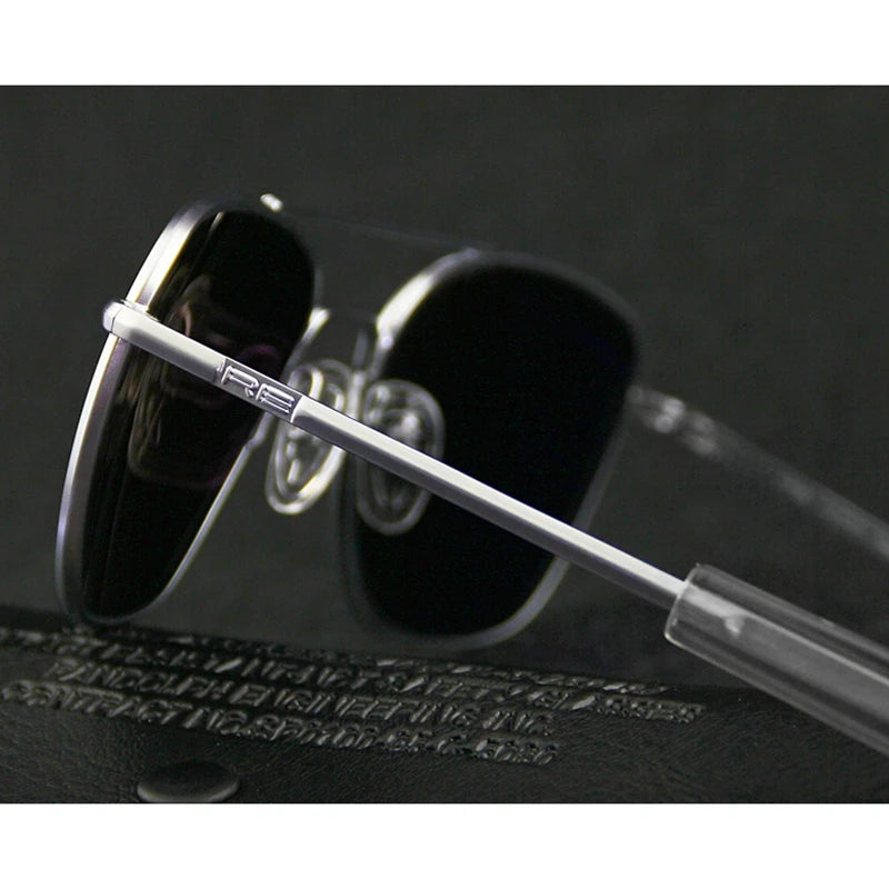 The Aviator Prime: Military-Grade Titanium Sunglasses