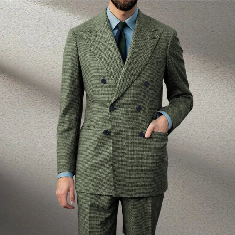 The Savoy Executive: Autumn Woolen 2-Piece Suit