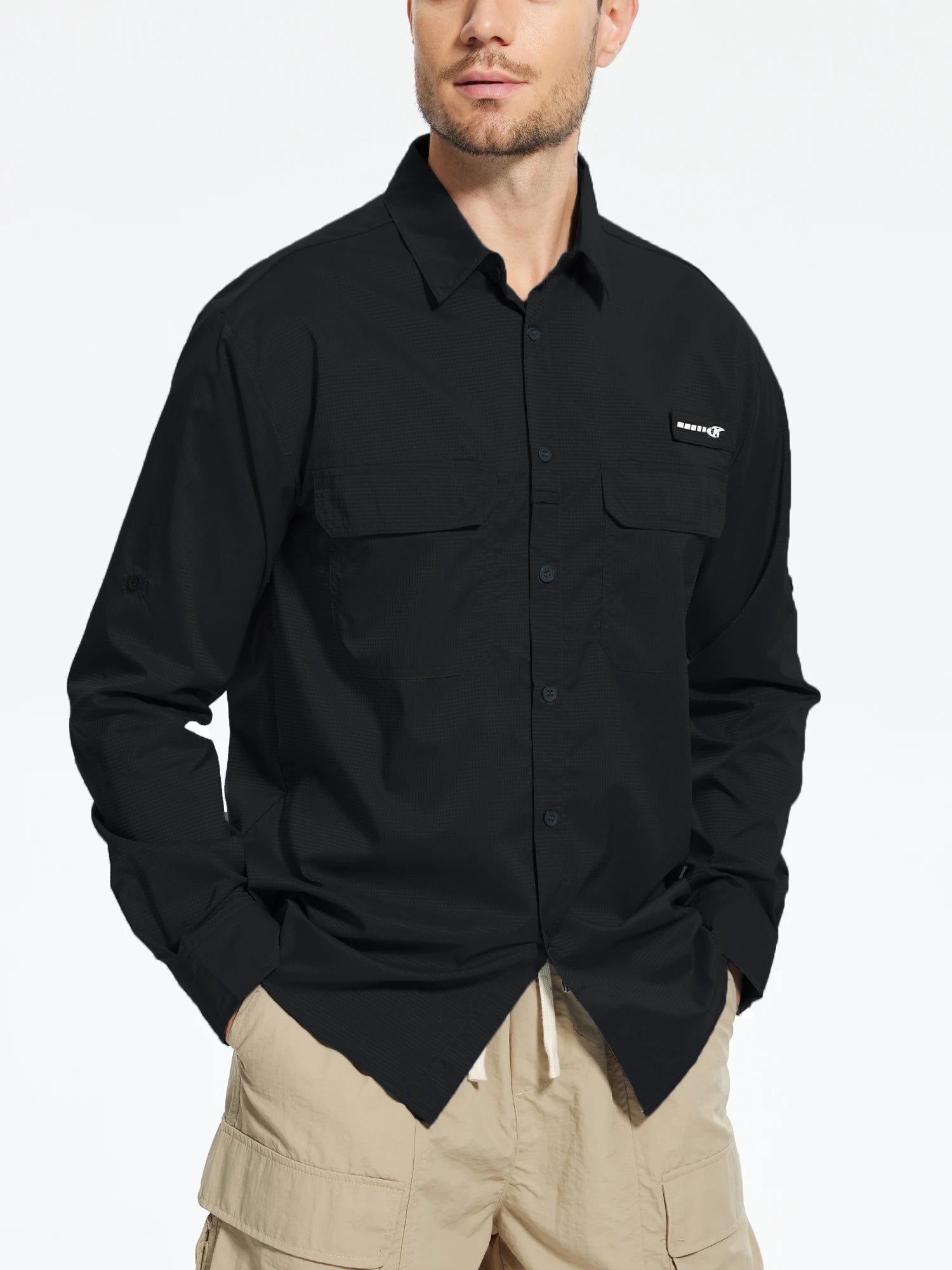 The Coastal Navigator: UPF 50+ Tactical Fishing Shirt