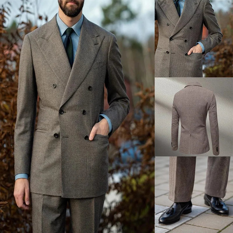 The Savoy Executive: Autumn Woolen 2-Piece Suit