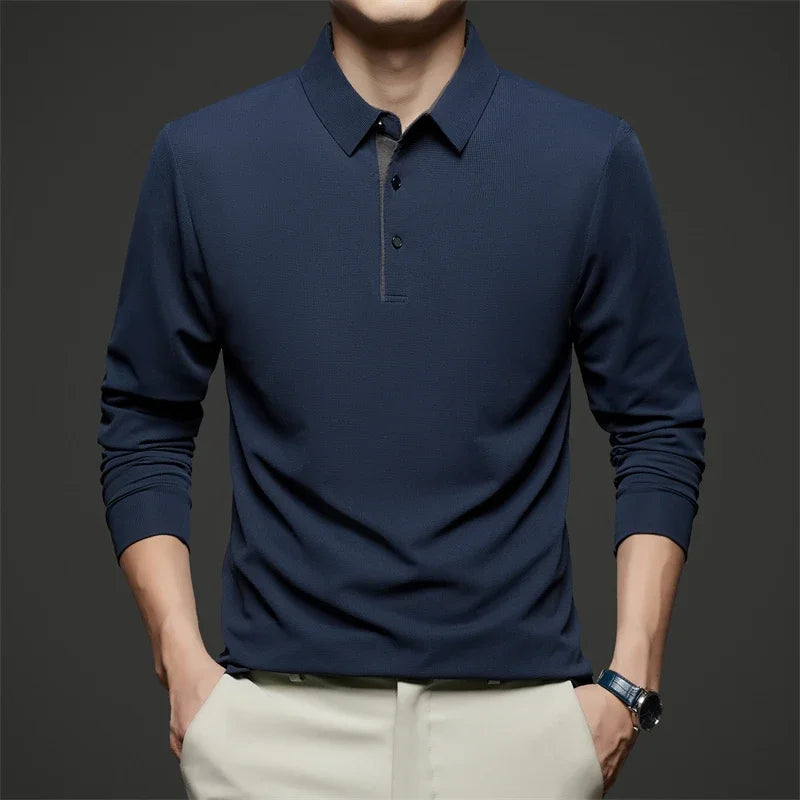The Urban Versatile: Heritage Long Sleeve Polo