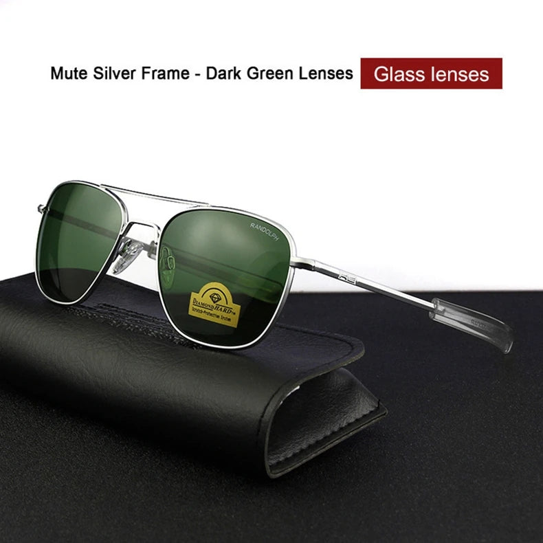 The Aviator Prime: Military-Grade Titanium Sunglasses