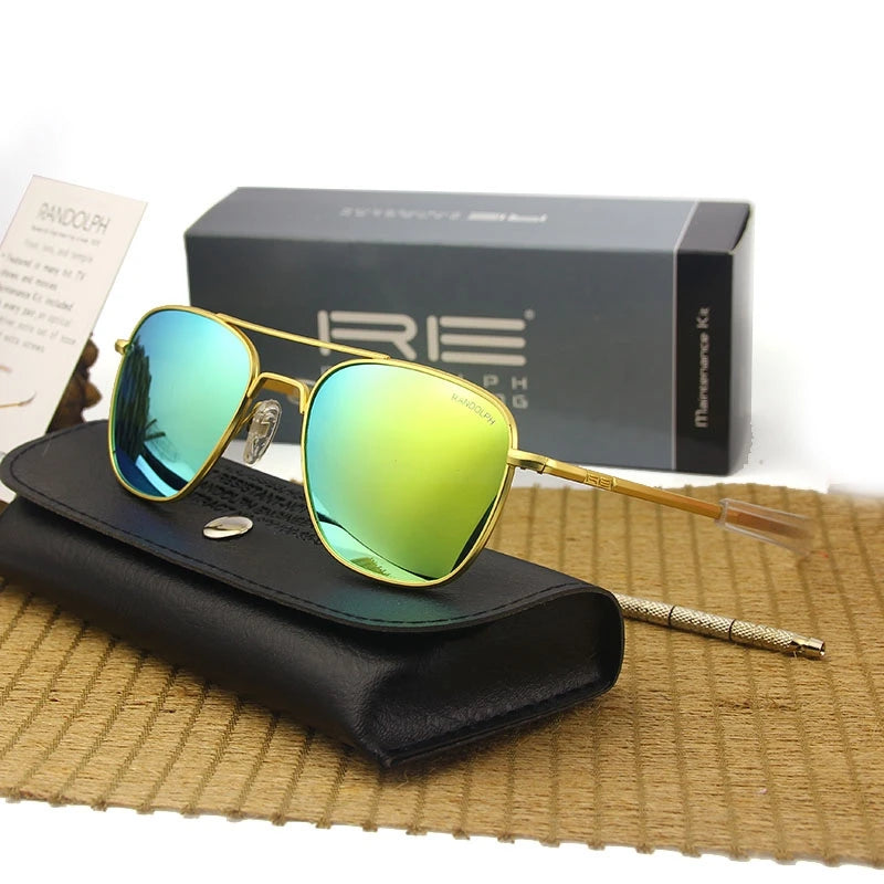 The Aviator Prime: Military-Grade Titanium Sunglasses