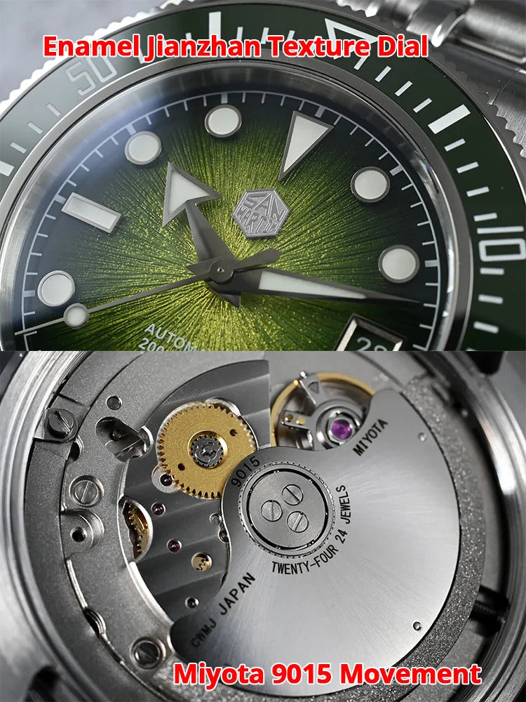 The Deep Sea Sovereign: San Martin Luxury Diver 40mm