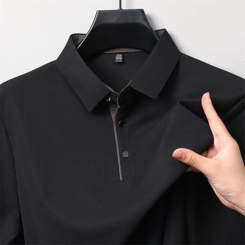 The Urban Versatile: Heritage Long Sleeve Polo