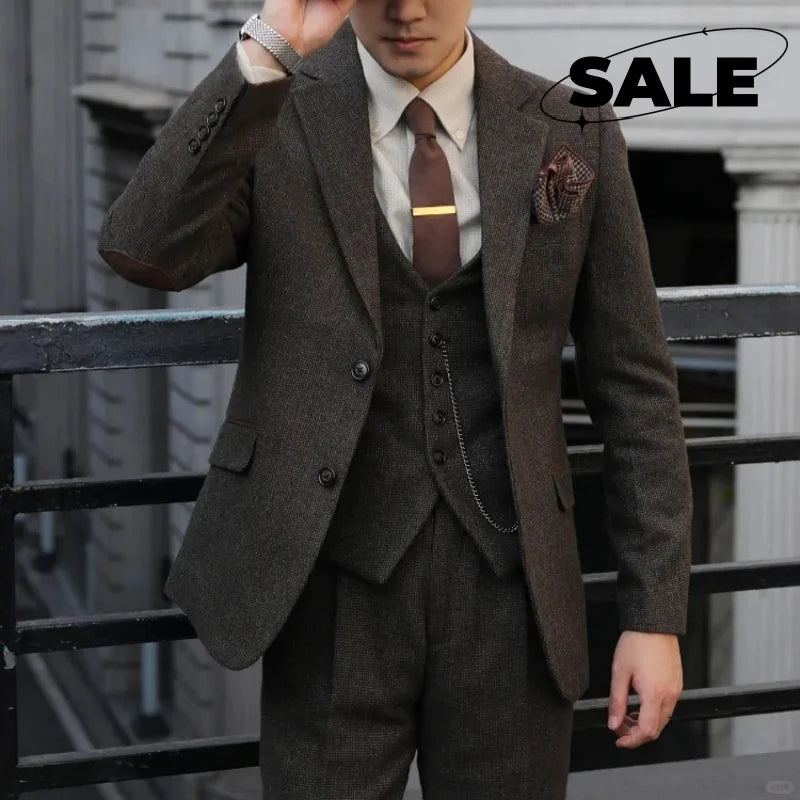 The Shelby Garrison: Peaky Blinders Vintage Plaid Suit