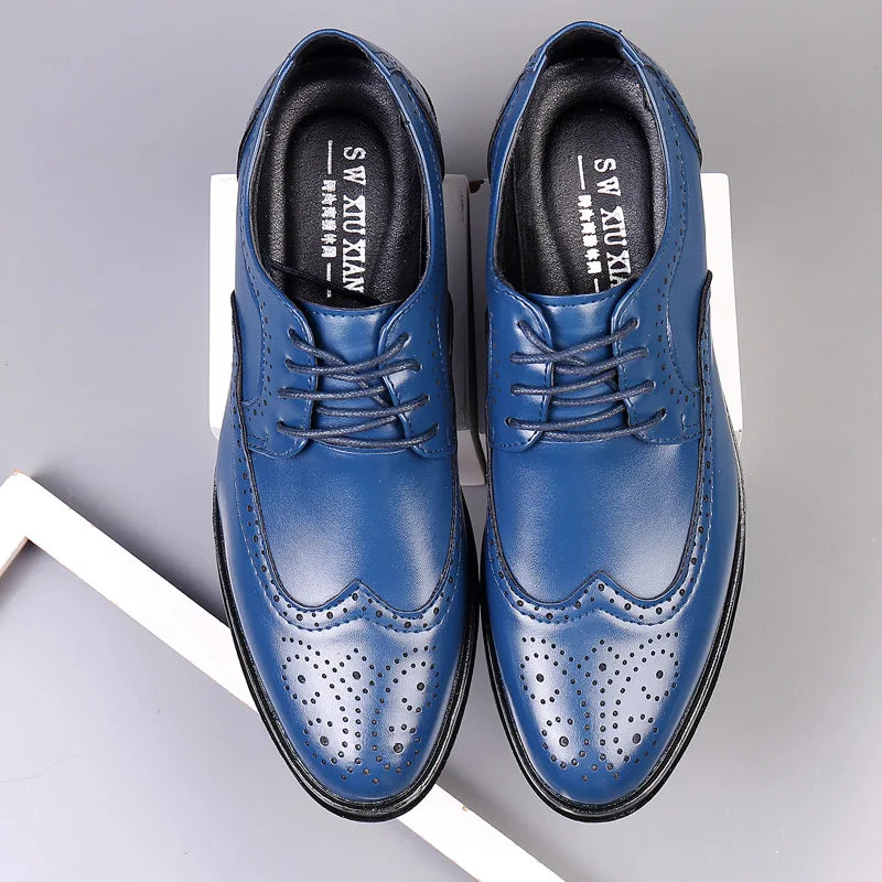 The Heritage Brogue: Handcrafted Executive Oxfords