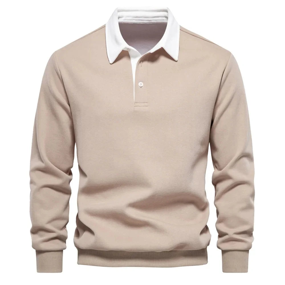The Continental Loft: European Fit Polo Sweatshirt