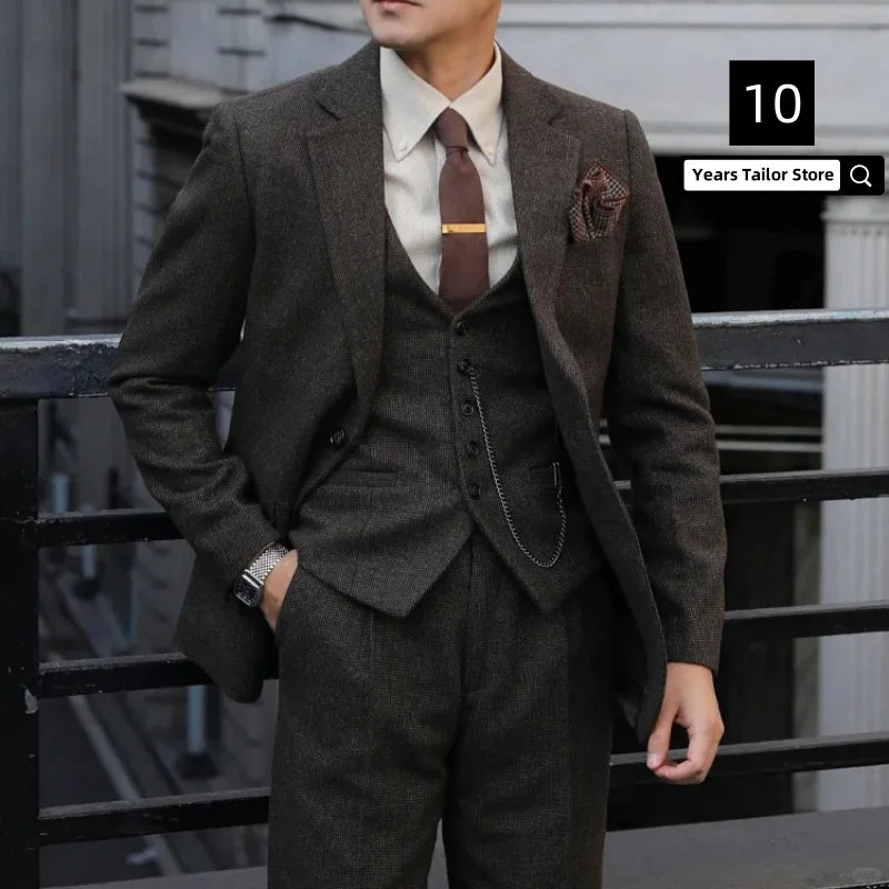 The Shelby Garrison: Peaky Blinders Vintage Plaid Suit