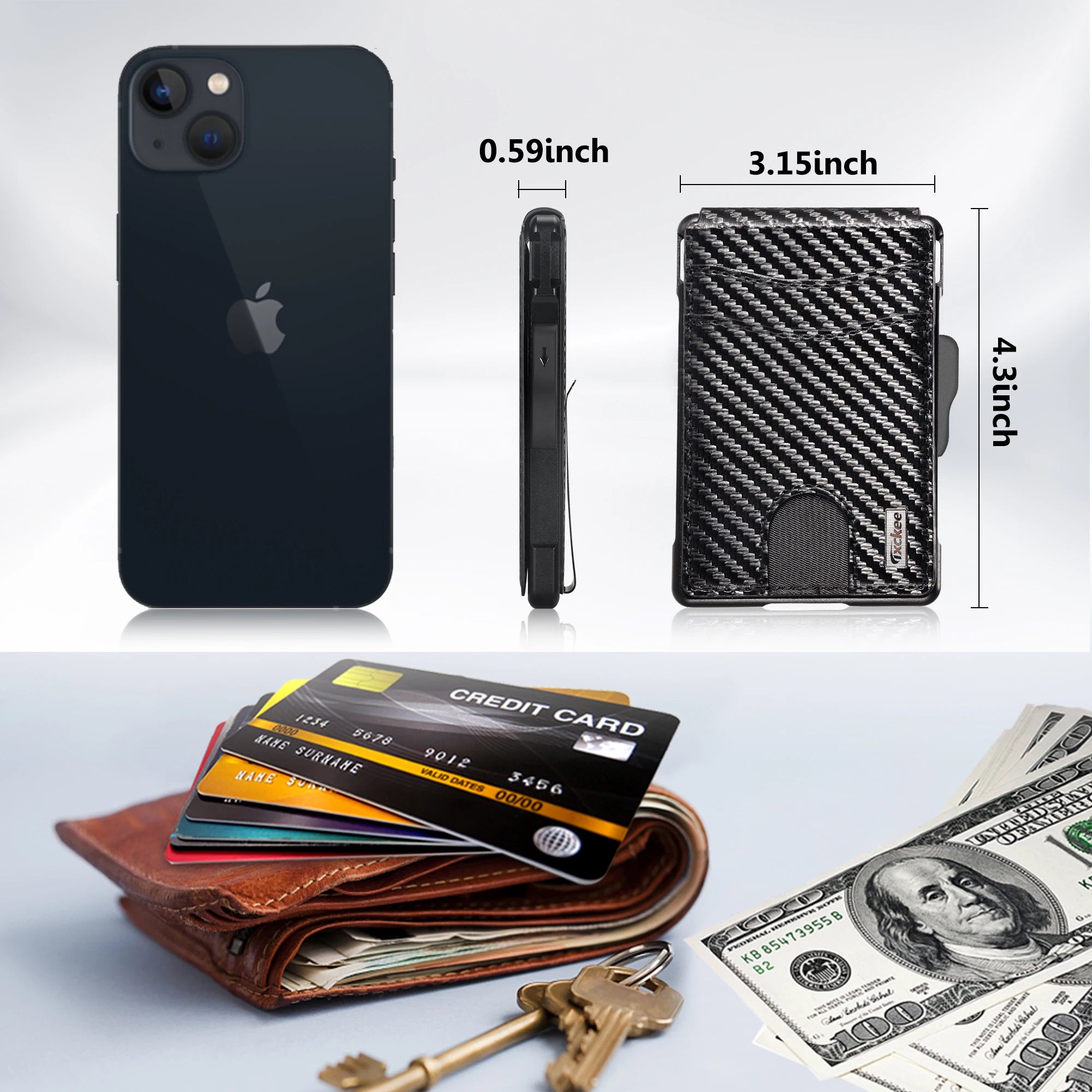 The Stealth Commander: Minimalist RFID Smart Wallet
