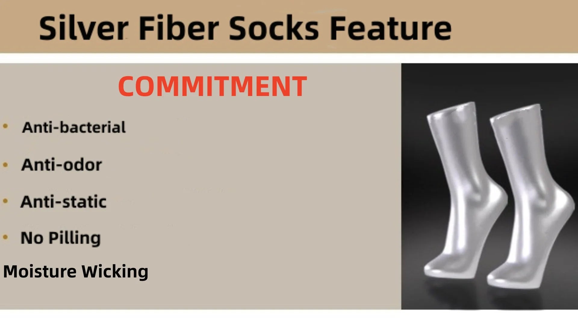 The Silver Shield: 15% Pure Silver Infused Anti-Odor Socks