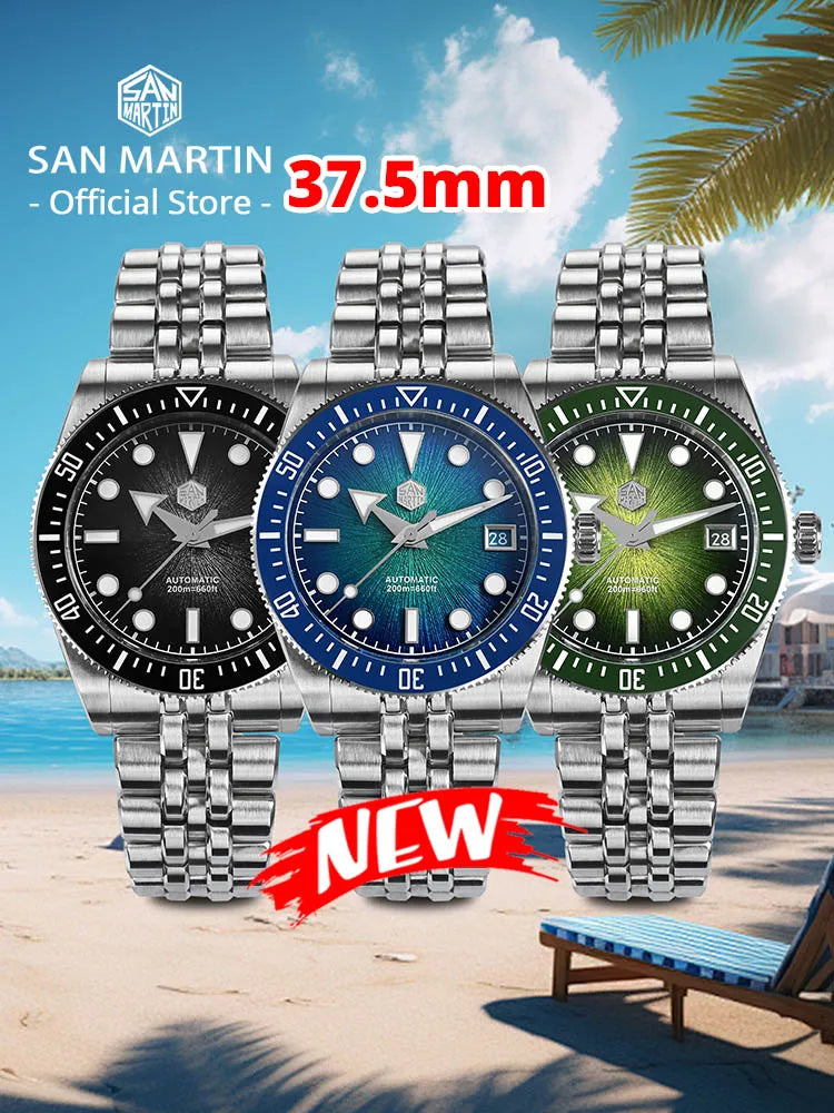 The Deep Sea Sovereign: San Martin Luxury Diver 40mm