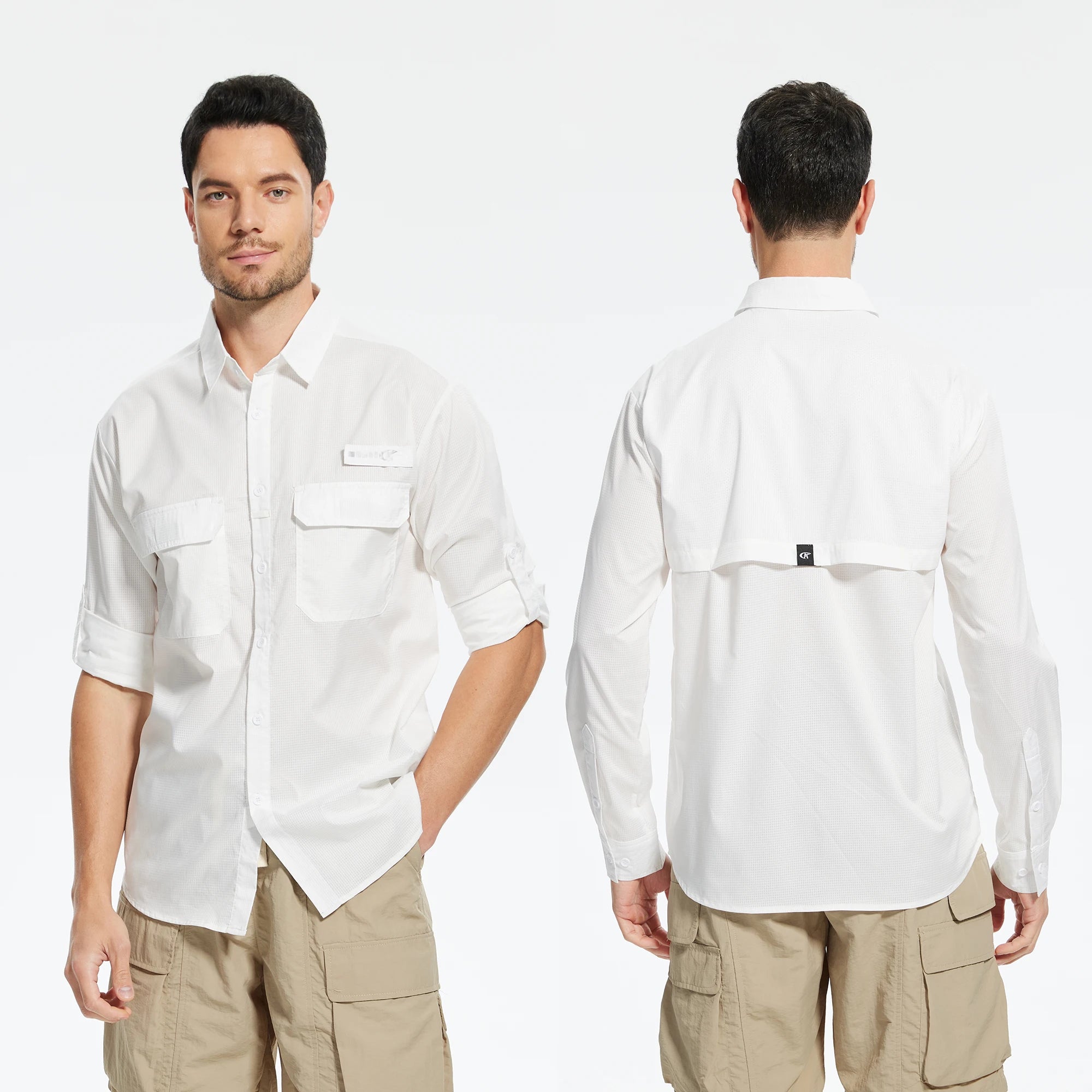 The Coastal Navigator: UPF 50+ Tactical Fishing Shirt