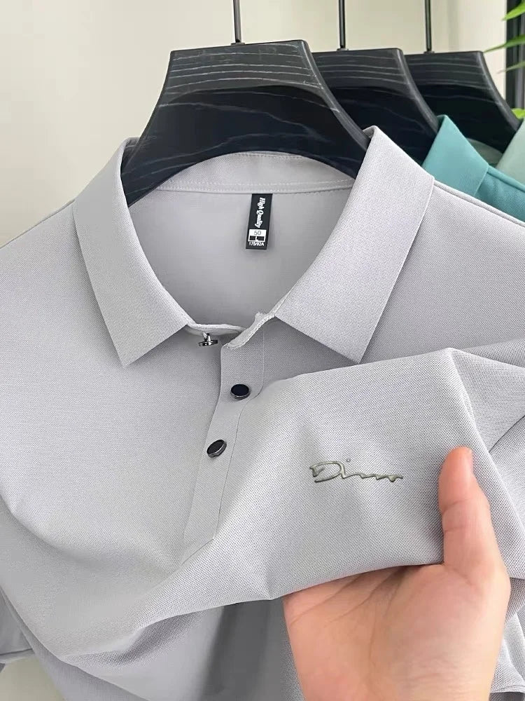 The Frost Badge: Elite Ice Silk Polo