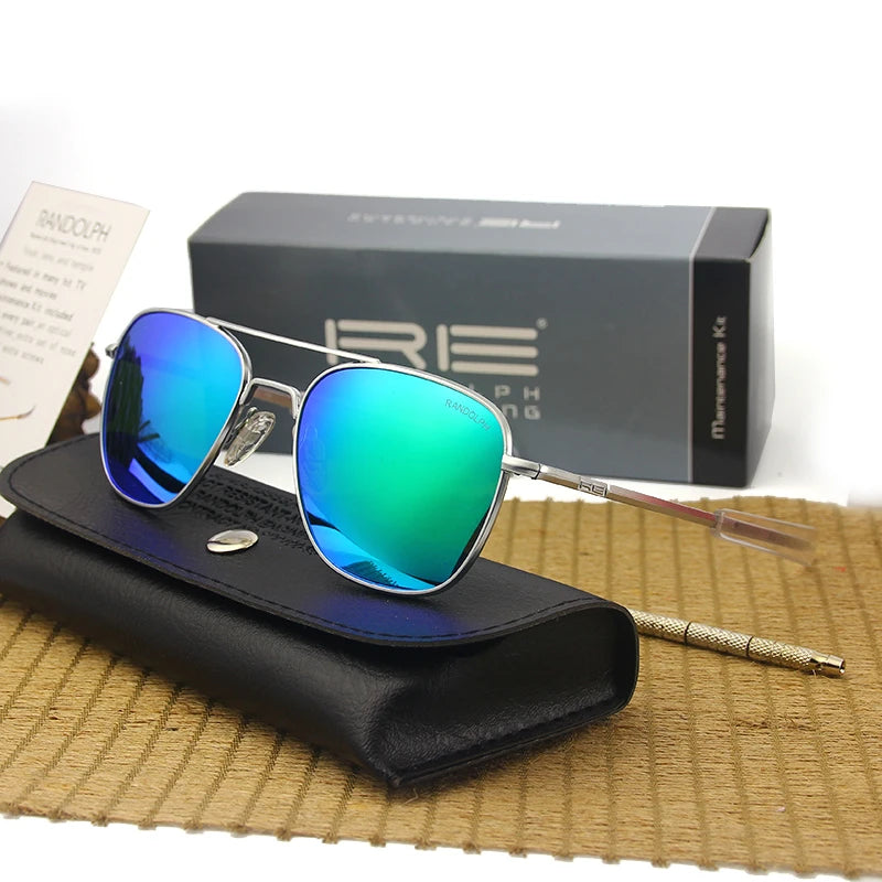The Aviator Prime: Military-Grade Titanium Sunglasses