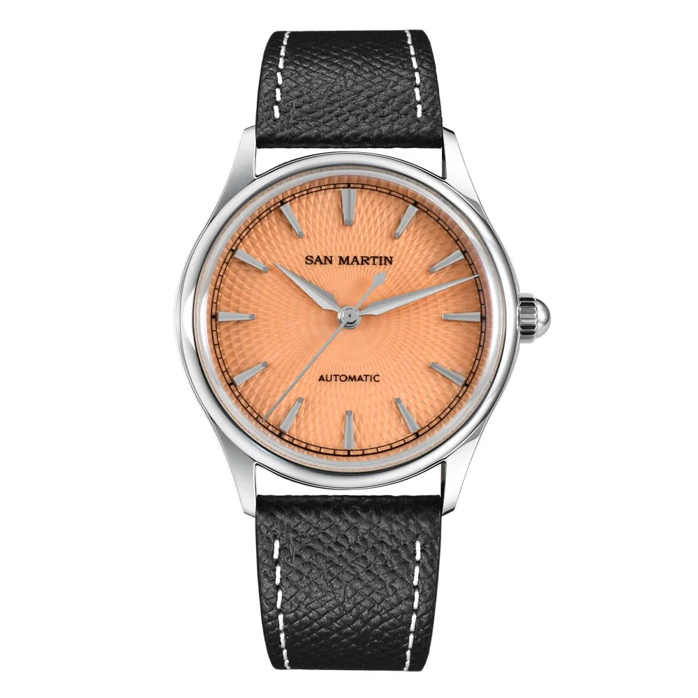 The Heritage Pavé: San Martin 37mm Dress Watch