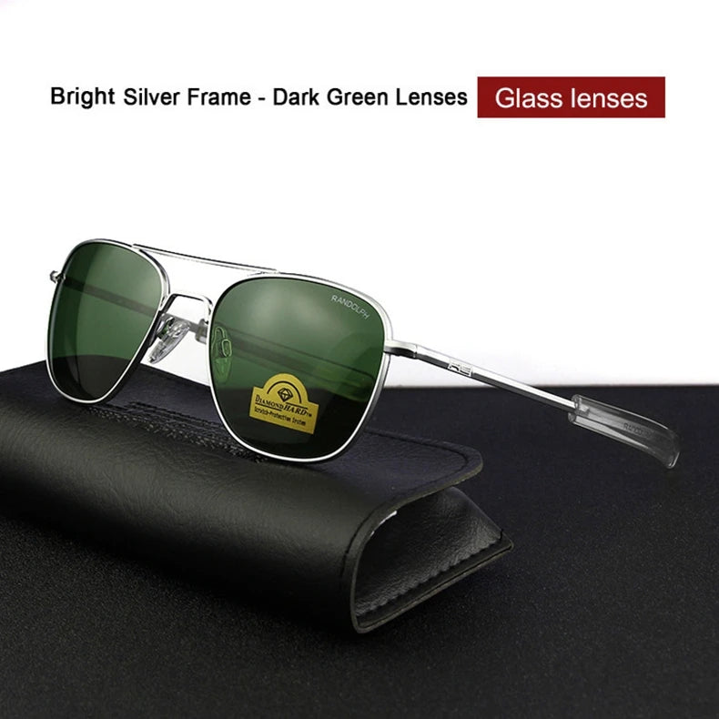The Aviator Prime: Military-Grade Titanium Sunglasses