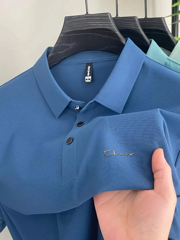 The Frost Badge: Elite Ice Silk Polo