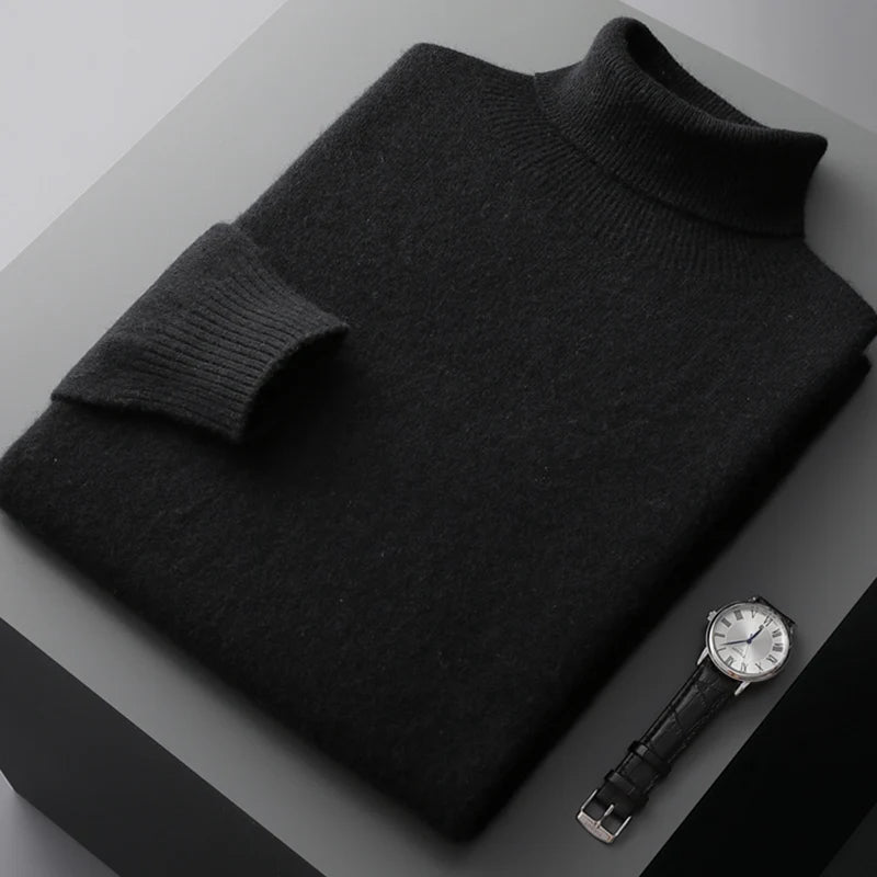The Arctic Summit: 100% Merino Thermal Turtleneck